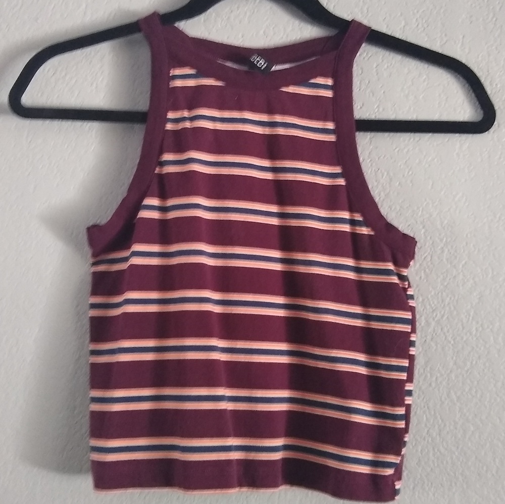 Stripped Crop Top
